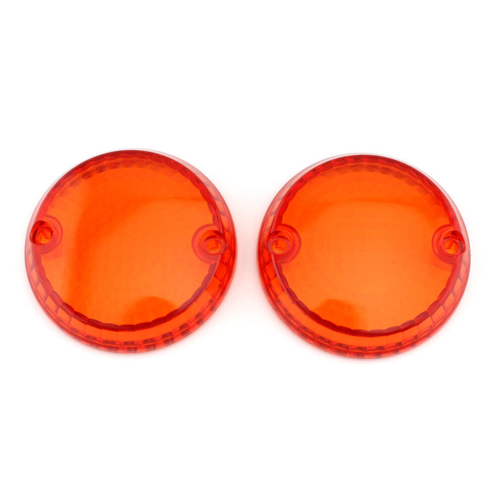 Motorcycle Turn Signal Lens for Kawasaki Vulcan 1500 Classic Mean Streak Amber