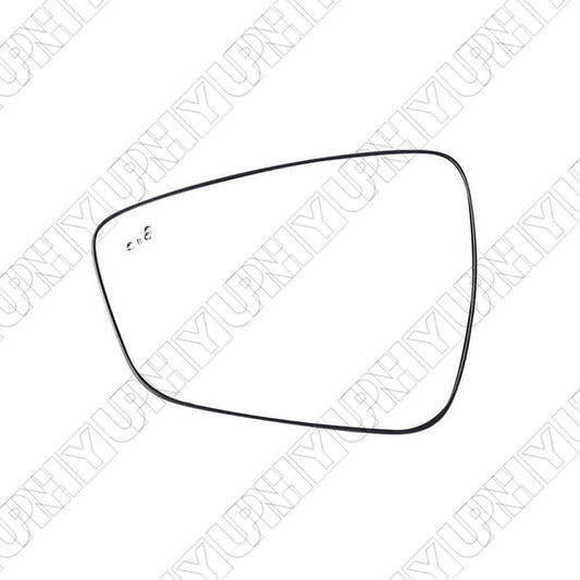 For 20-23 for Ford Escape Left Side Mirror Glass Blind Spot Heated w/ Backing Plate Q