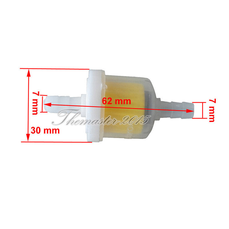 Inline Fuel Filter Fit Moped Scooter Go Kart Dirt Pit Pocket Bike ATV Quad Buggy Q