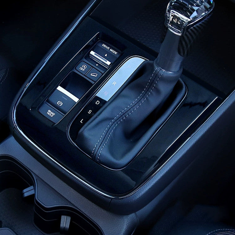Bright black Console Gear Shift Box Panel Trim for Honda CR-V CRV 2023 v