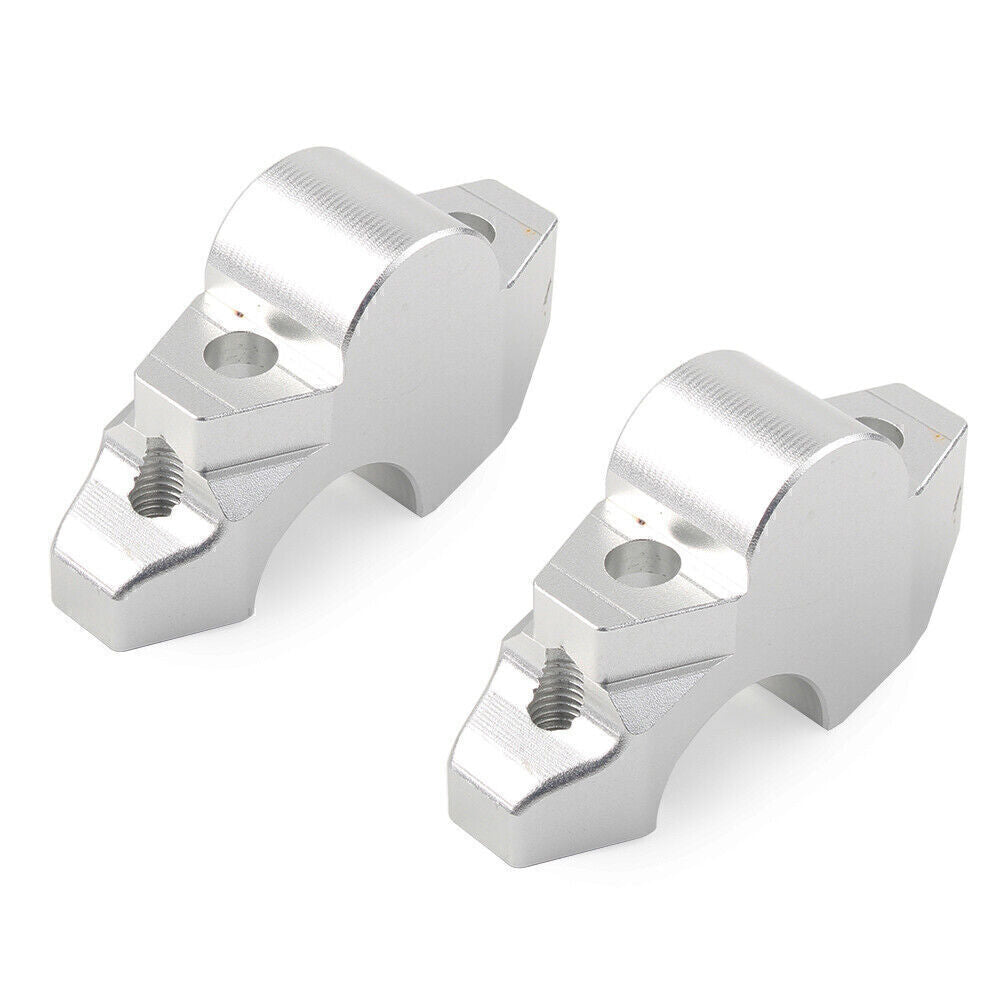 Motorcycle Handle Clamp Handlebar Riser Bar Fit for Honda XADV-750 2017-2019 Silver Q