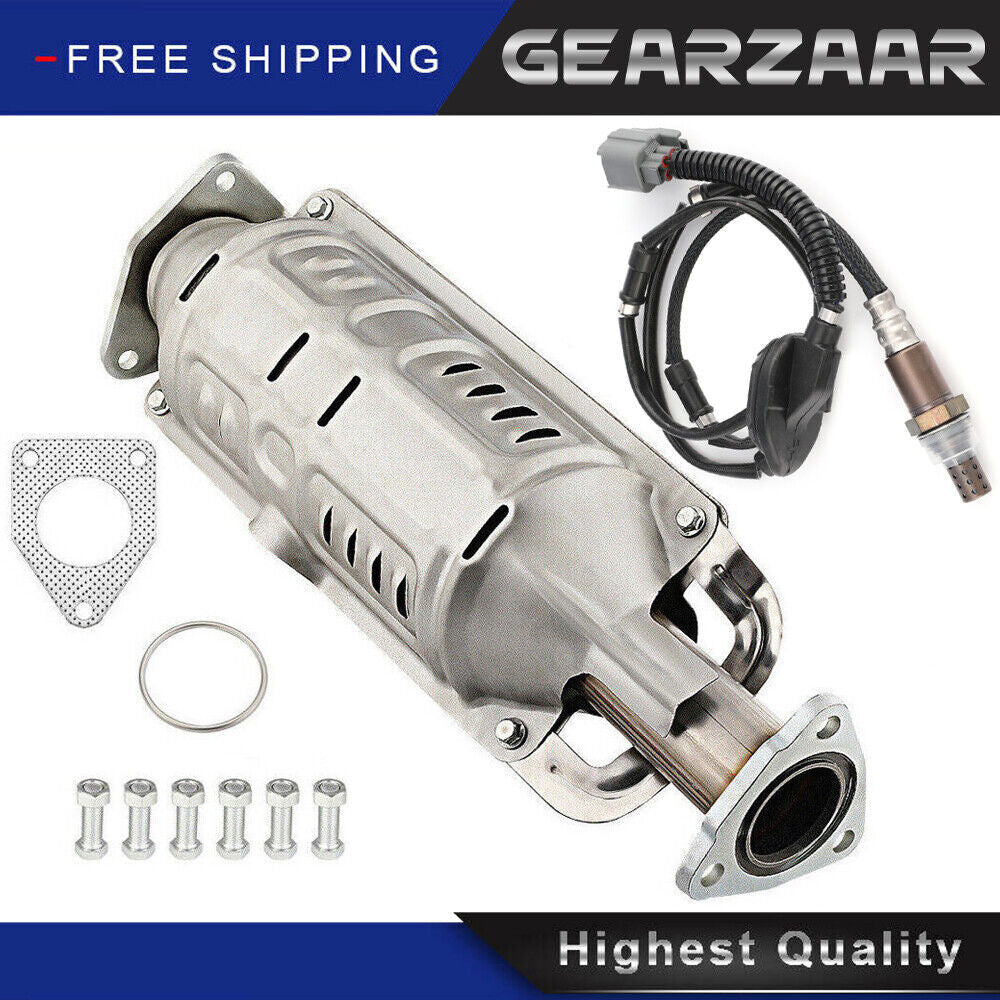 Catalytic Converter with Downstream O2 Sensor For 2003-2007 for Honda Accord 2.4L U