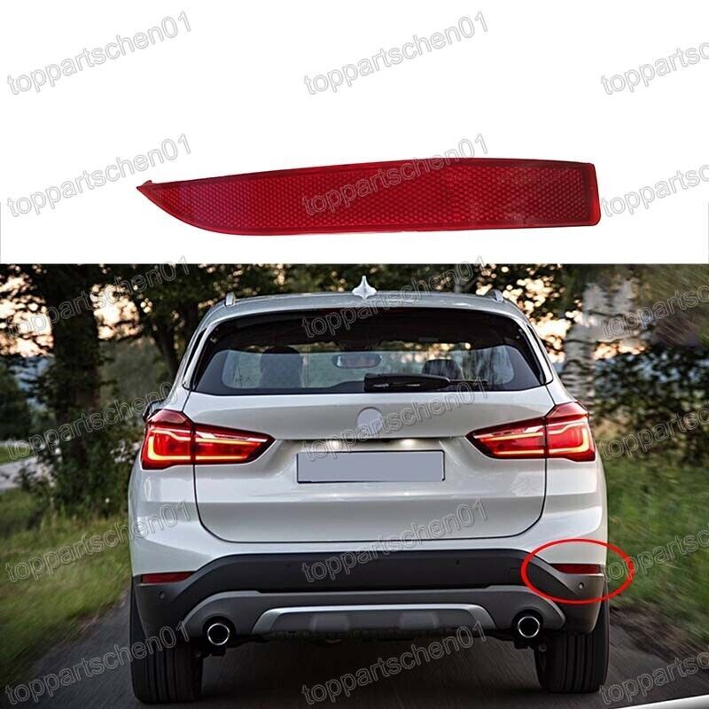 Right 6161 7355 548 Rear Bumper Light Tail Reflector for BMW X1 F49 2016-2019 Q