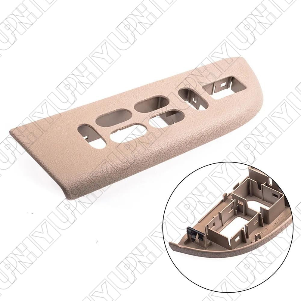 NEW Front Driver Door Panel TAN Window Switch Bezel for Ford Expedition 2003-06 Q