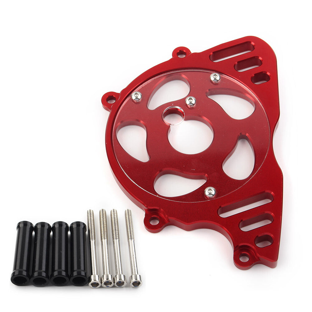 for Kawasaki Z1000 2010-2021 Red Engine Sprocket Cover Chain Guard Protector Q