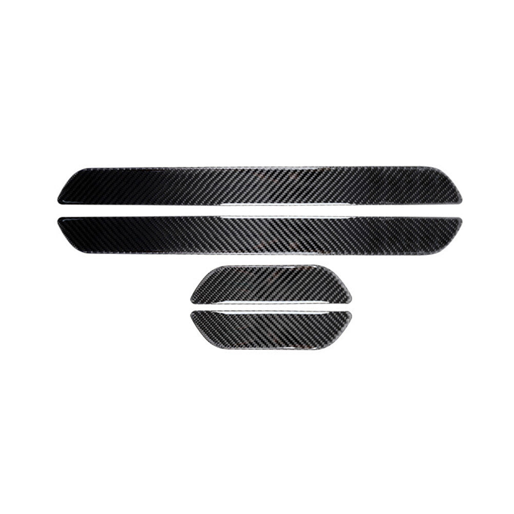 3x Red Carbon Fiber Steering Wheel Button Trim for Honda CRV CR-V 2012-16 Type A v
