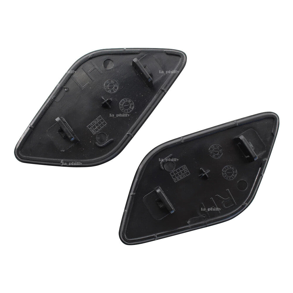 Pair Unpainted Front Headlight Washer Spray Nozzle Cover for Volvo XC60 2014-17 Q