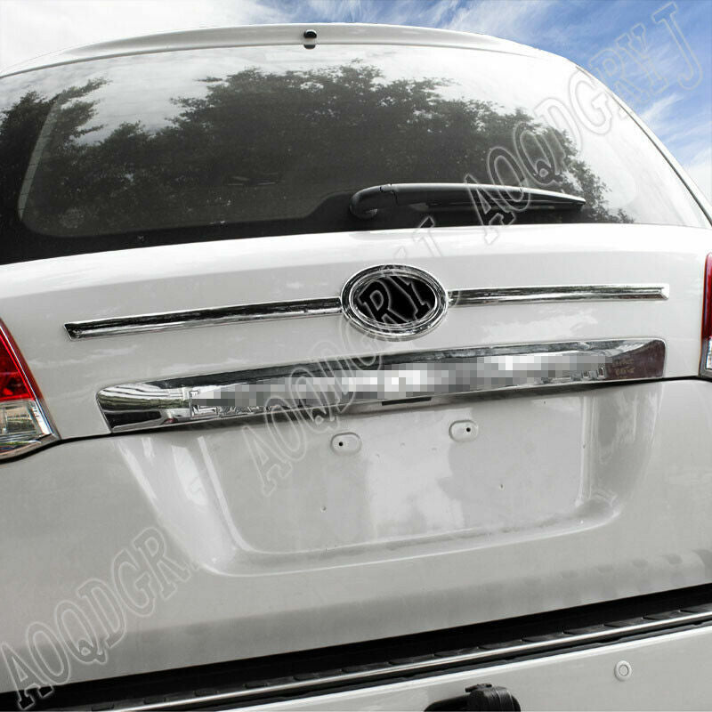 for Land Cruiser FJ/LC200 2008-2015 Triple Chrome Rear Door Trunk Lid Cover Trim