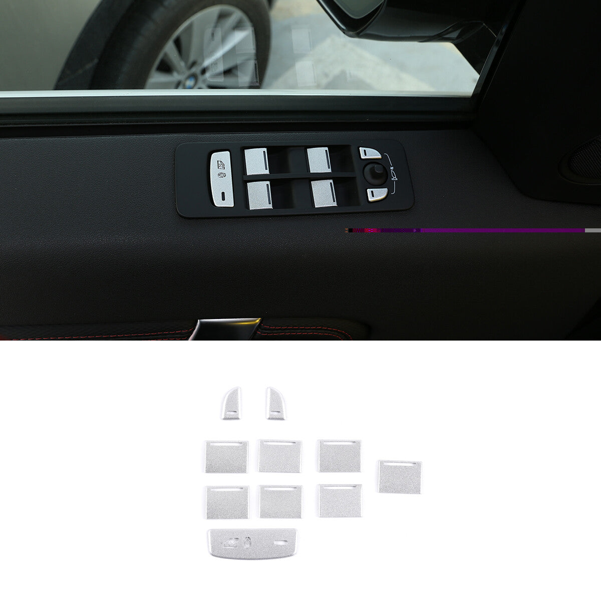 for Tacoma 2016 - 22 Center Console Lock Safe Armrest Storage Organizer- v