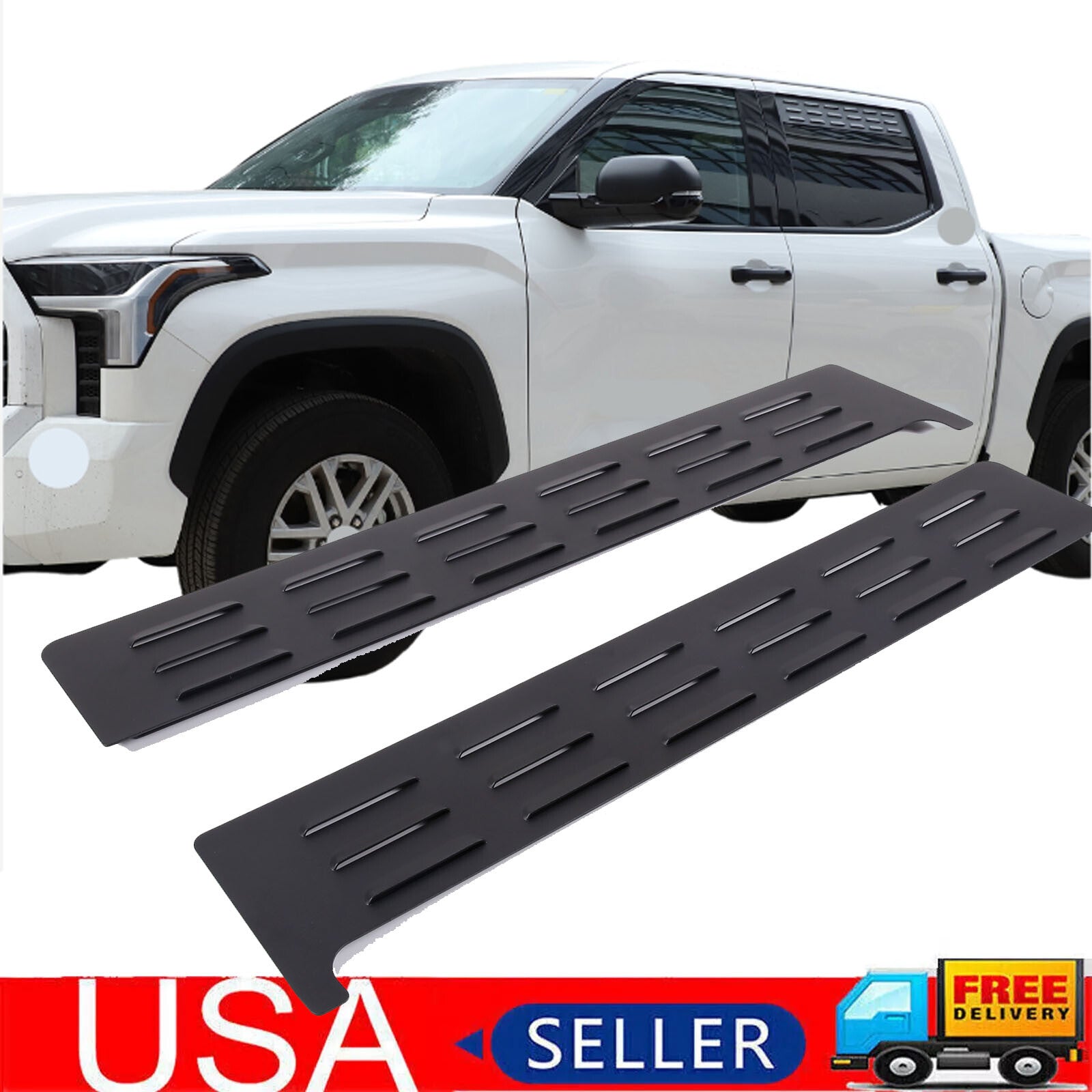 Dashboard Storage Box Cell Phone Holder for Frontier 2022 - 2024 American Flag- v