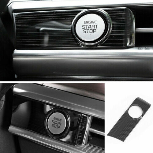 4X for Volvo XC60 2018-2021 Black Titanium Door Lock Cover Catch Protector Trim v