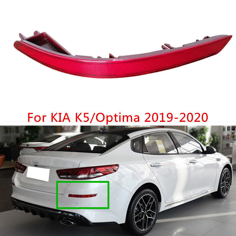 Right Side Car Rear Bumper Brake Lamps Reflector Fit for KIA K5/Optima 2019-2020