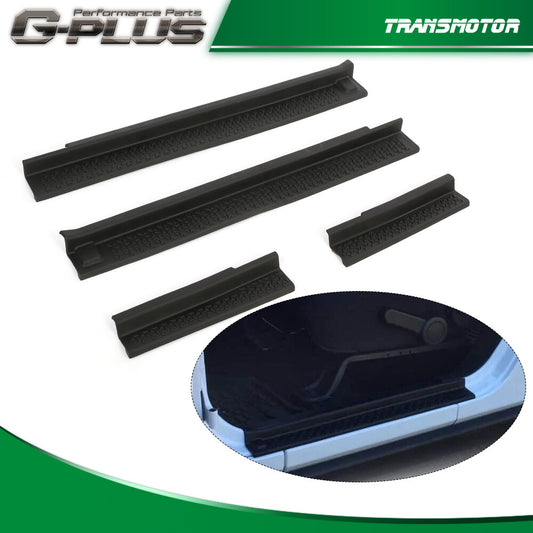 Suitable for 07-18 for Jeep for Wrangler JK 4-Dr front + rear lower door and window entry protection kit
