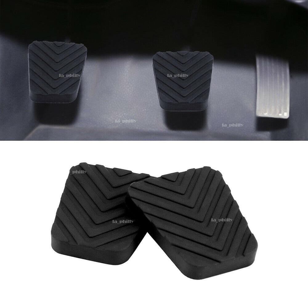 2X Brake Clutch Pedal Pad Rubber Covers for Hyundai Sonata for Elantra Accent for Tucson Q