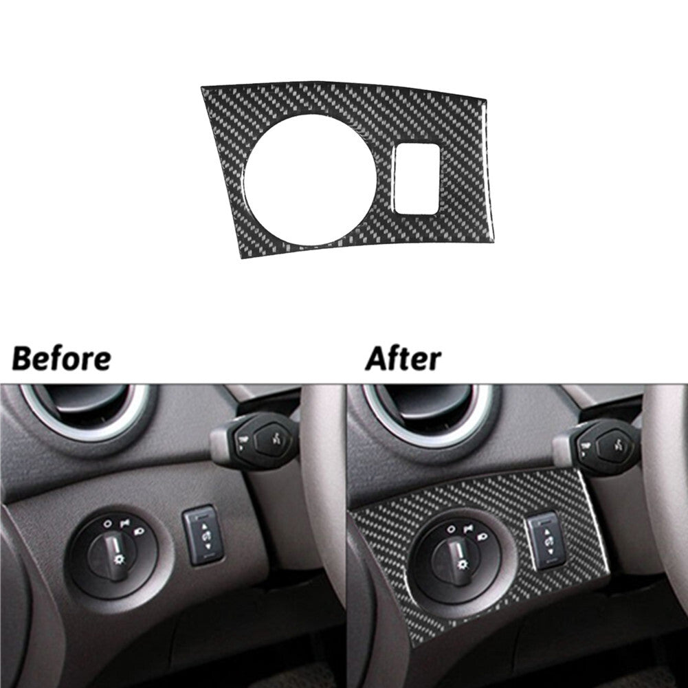 Red Carbon Fiber A Pillars Air Vent Outlet Cover Trim for VW for Golf MK7 2014-2019 v