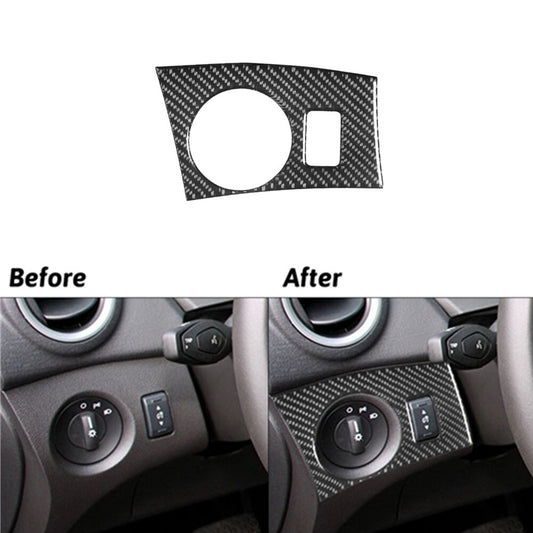 Red Carbon Fiber A Pillars Air Vent Outlet Cover Trim for VW for Golf MK7 2014-2019 v