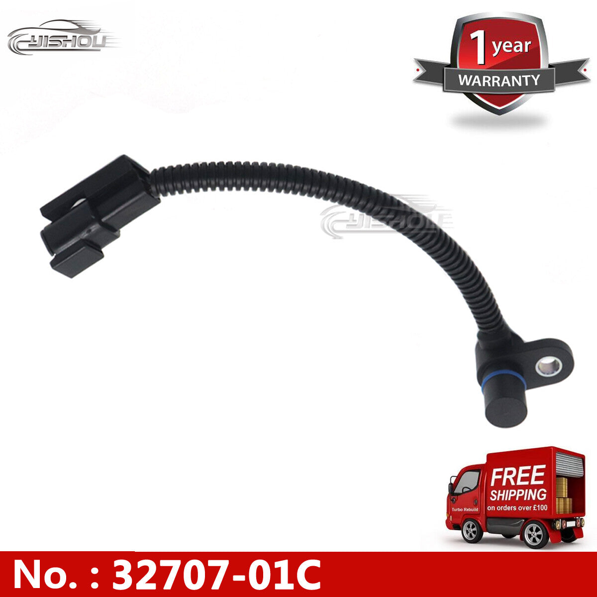 New crankshaft position sensor 32707-01C for Harley-Davidson Blackline 2004-2016.