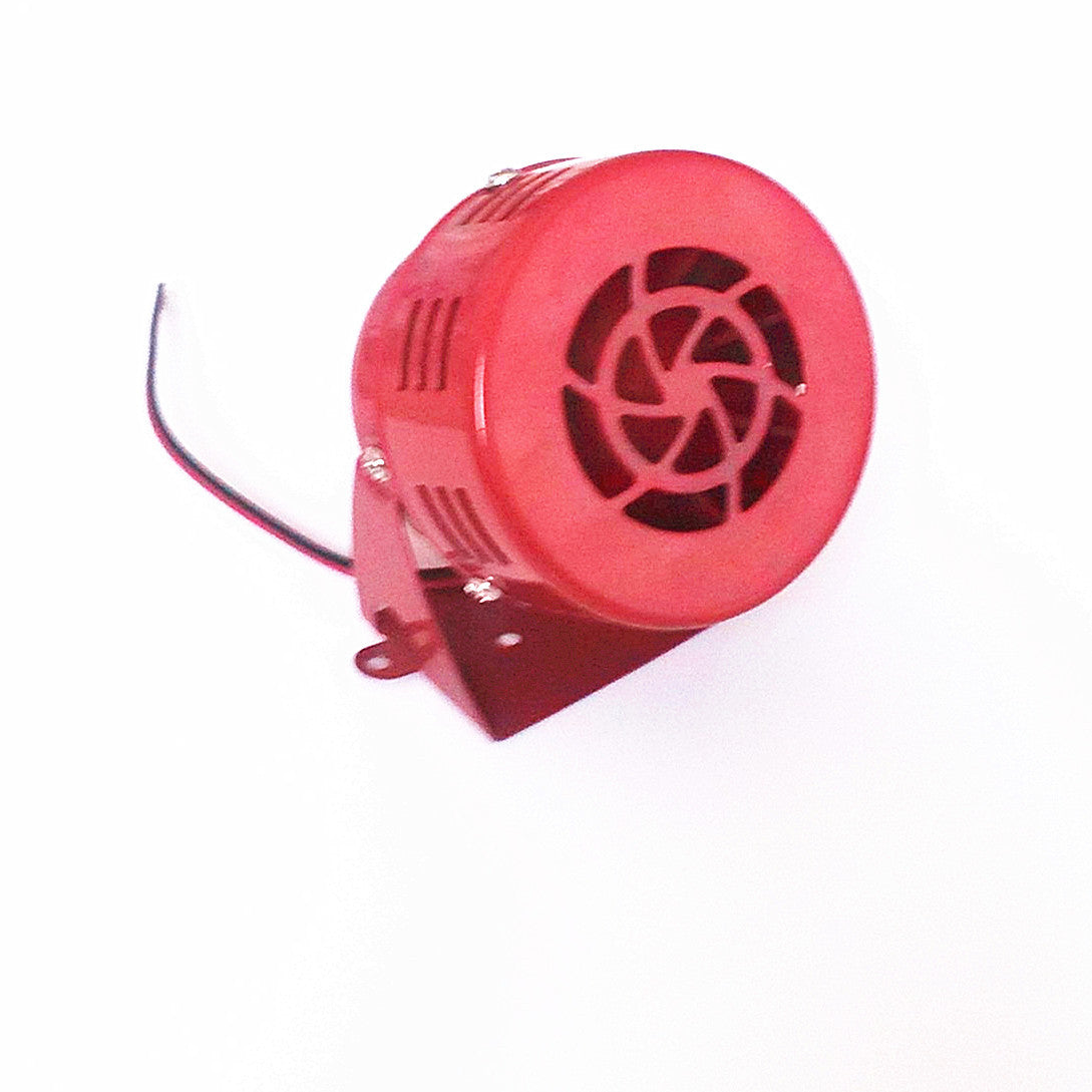 12V Driven Air Raid Siren Tornado Horn Alarm Loud Sound Fire Security