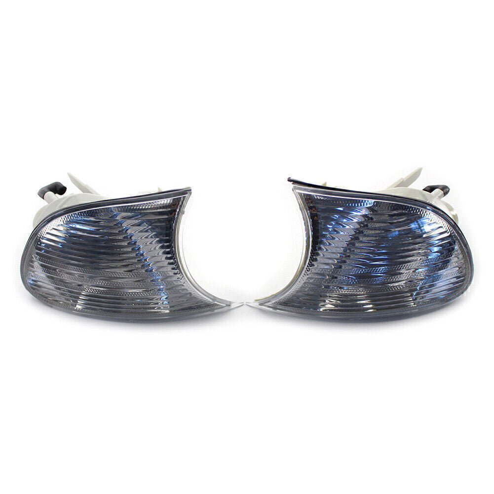 for BMW E46 3-Series 2DR 00-01 2x Corner Light Clear Truen Signal Lens Q