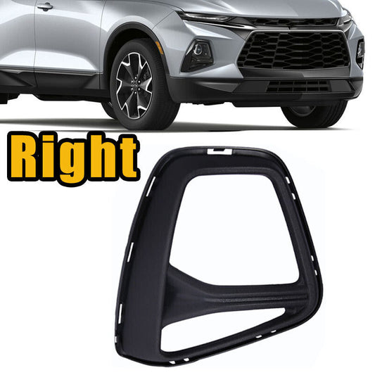 Right Side Front Fog Lamp Bezel Lights Trim Cover for Chevy Blazer 2019-2022