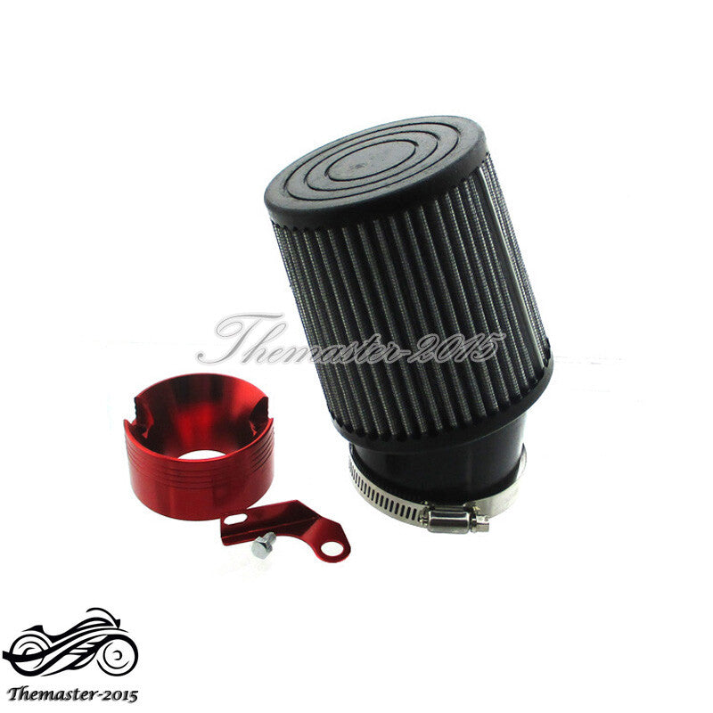 Red Air Filter  Adapter Kit For Predator 301cc 420cc GX340 GX390 Clone Engine Q