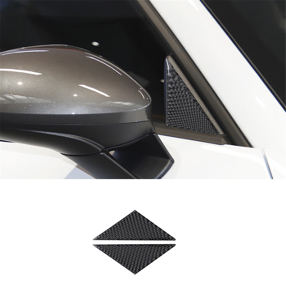 Navigation Box Panel Trim Interior Carbon Fiber Sticker for Audi Q7 2016-2019 v