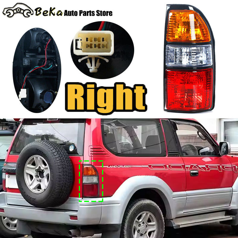 Applicable to for Toyota Prado FJ90 LC90 3400/2700 1998 - 2002 Right Rear Brake Light/Taillight