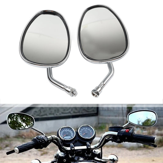 Motorcycle Rearview Oval Mirror for Honda Shadow Spirit 750 1100 VTX1300 VTX1800 Q
