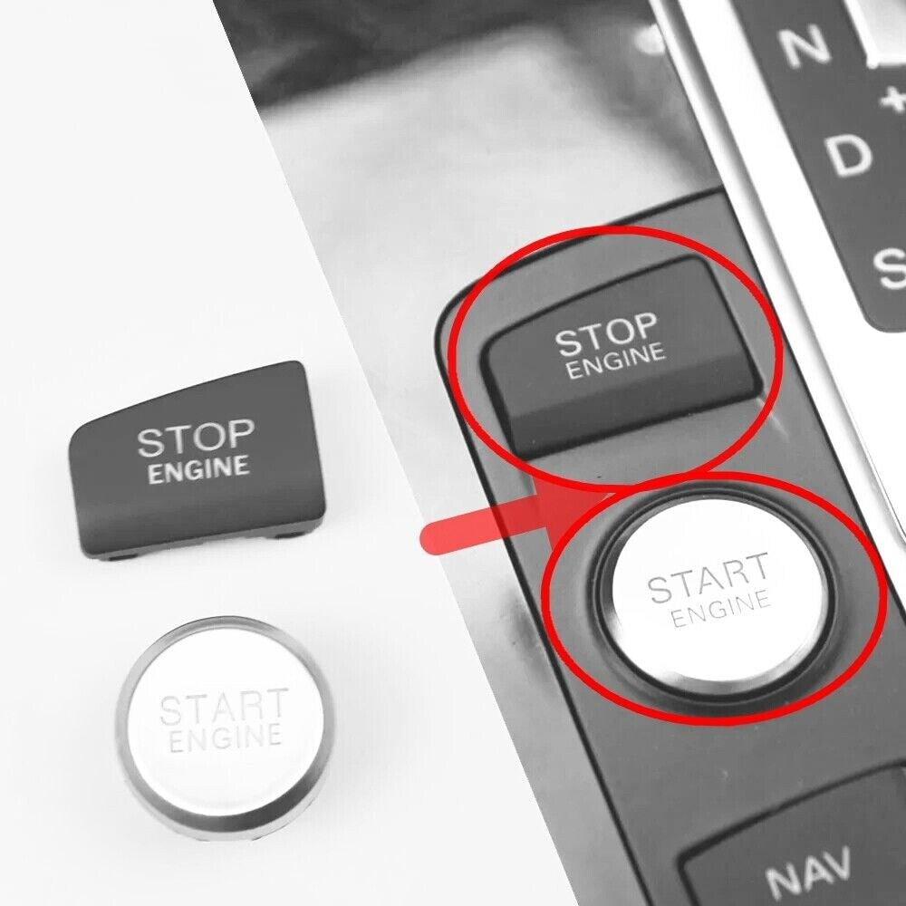 Engine Ignition Start-Stop Switch Button Cap Repair Sets for Audi Q7 2010-2014 n