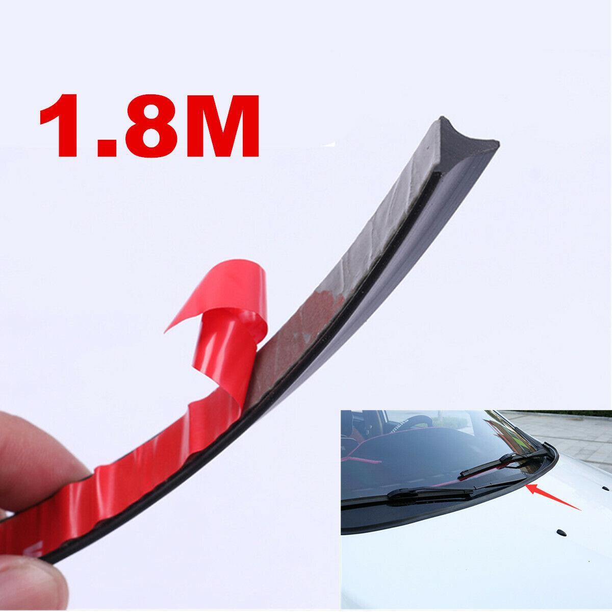 Rubber soundproof and dustproof sealing strips are suitable for car covers and car windshields up to 1.8 meters long. n