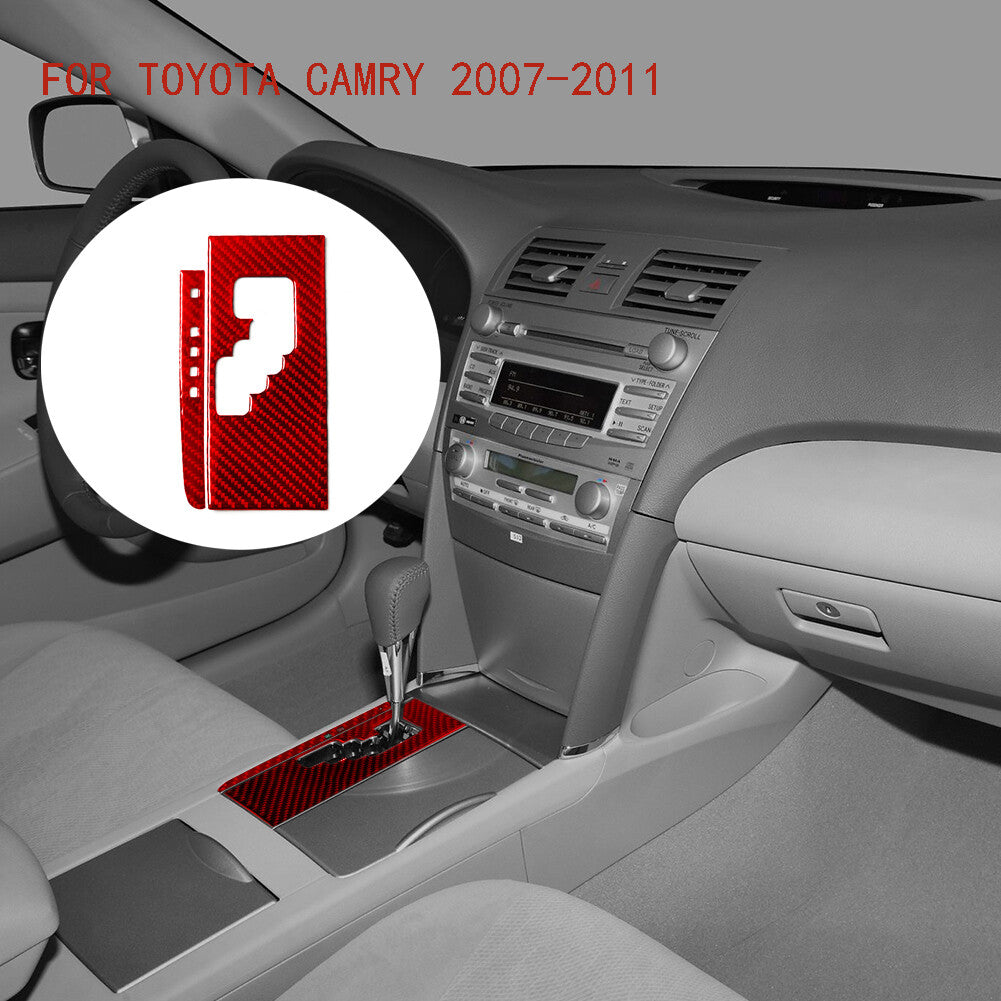 4Pcs Carbon Fiber Speedometer Dashboard Cover Trim for Dodge for RAM 1500 2009-2012 v