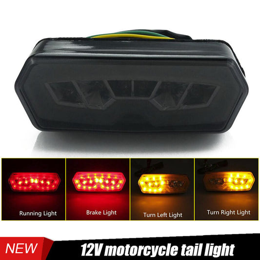 Motorcycle LED Brake Tail Light Turn Signal Integrated for Honda Grom 125 MSX US