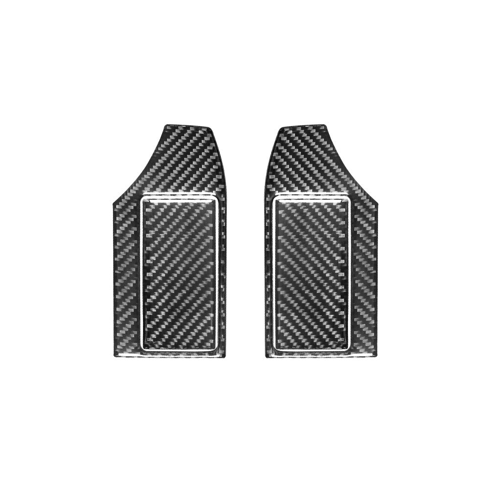 4Pcs Carbon Fiber Interior Rear door Ashtray Cover Trim for BMW M5 E39 1998-2003