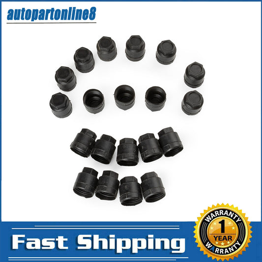 10028614 Brand New 20-Piece Black Lug Nut Cover Set for Buick for Chevrolet Camaro for GMC Q