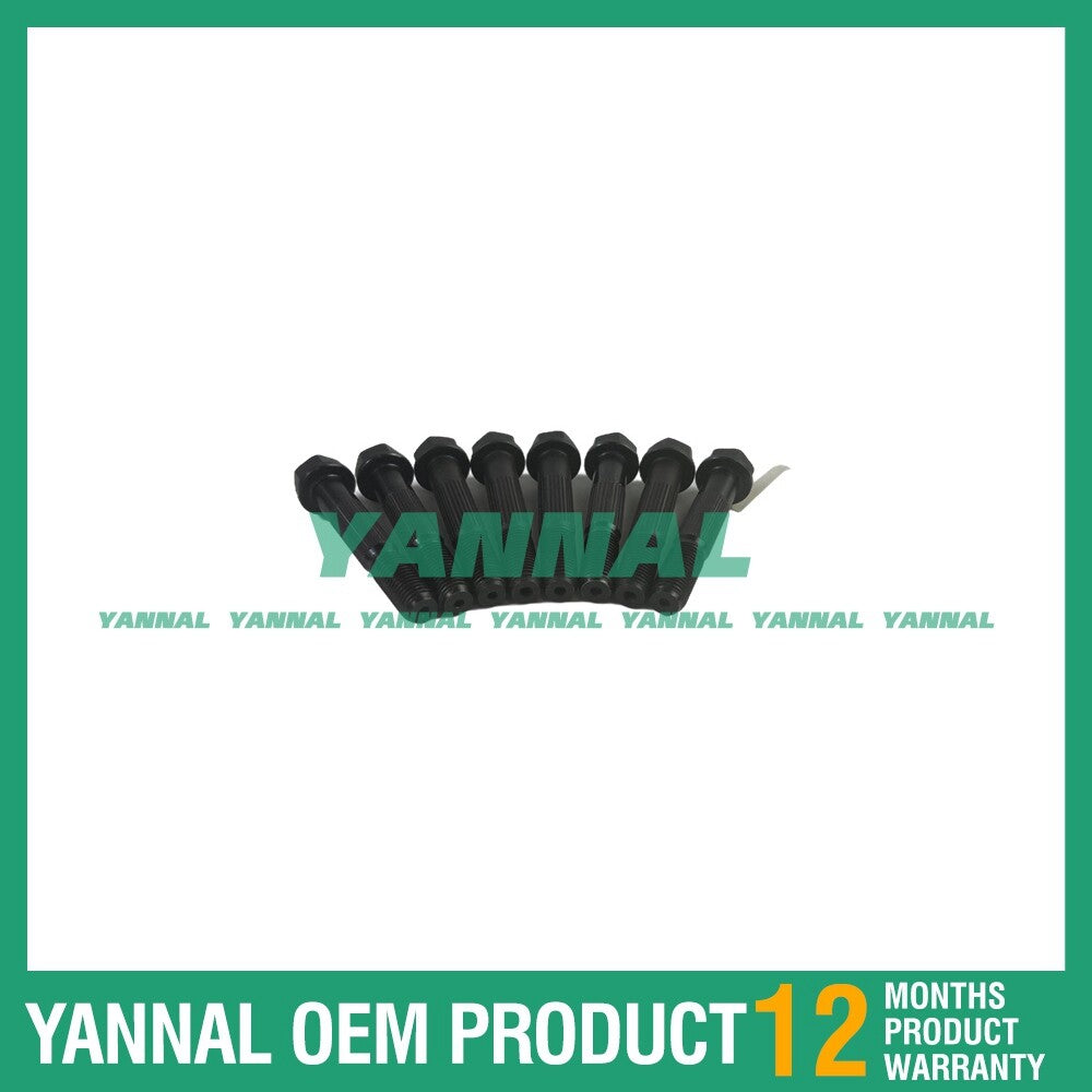 8 new 4BT3.9 connecting rod bolts for Gradall XL 220 excavators