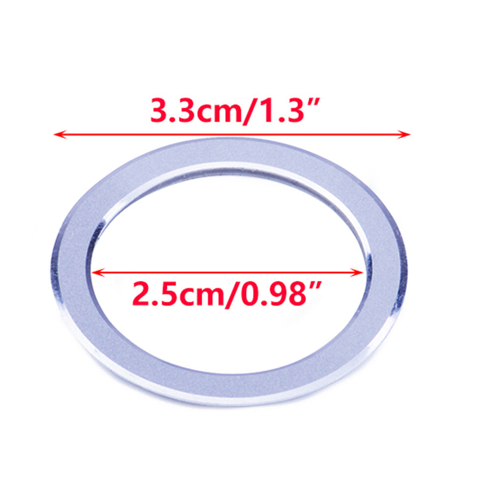 Fits for BMW 3-Series E90 Engine Start Ignition Key Button Cover Trim Ring 2009-2012 Q
