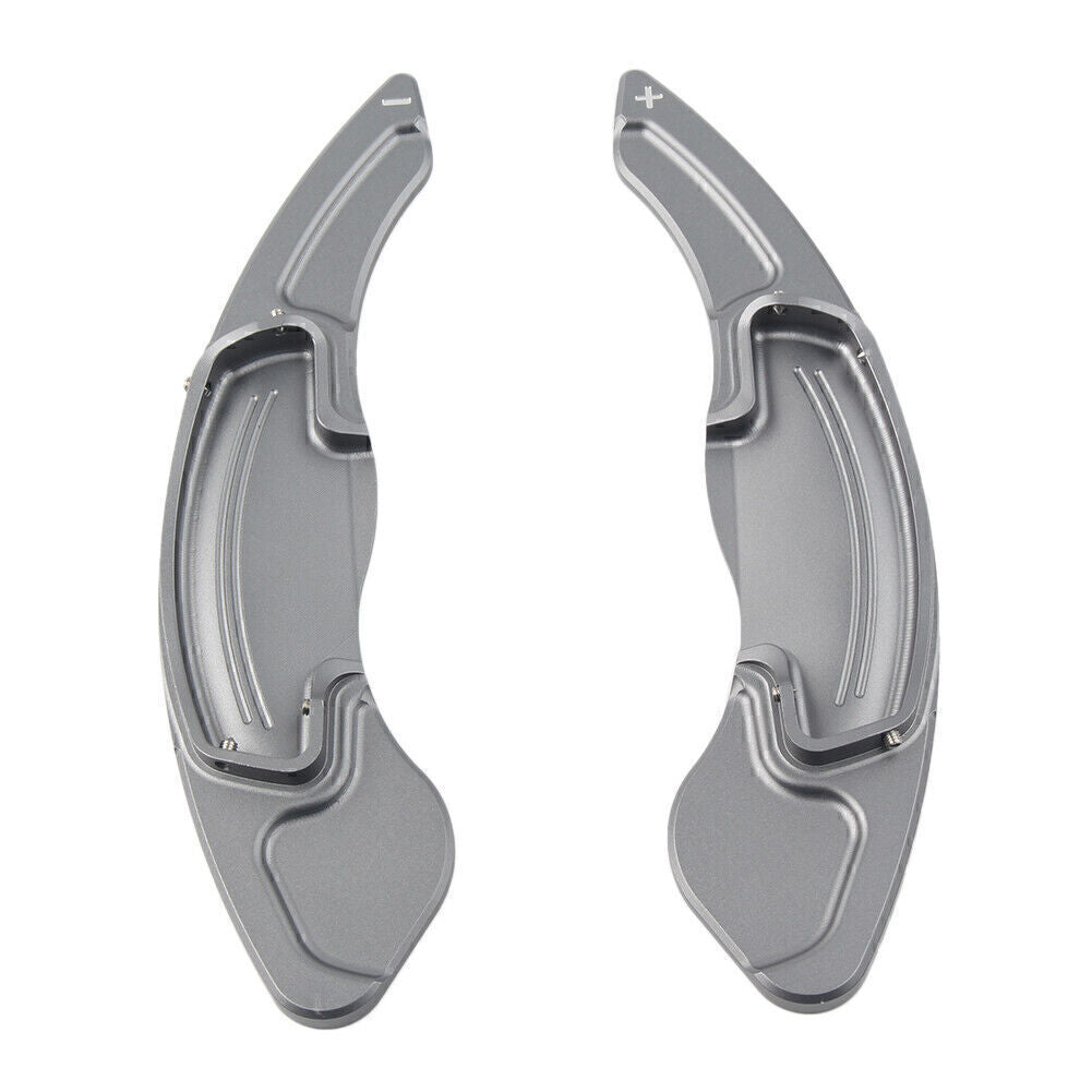 2x Car Steering Wheel Shifter Paddle Extension Fit for Honda Accord for Acura CDX Grey