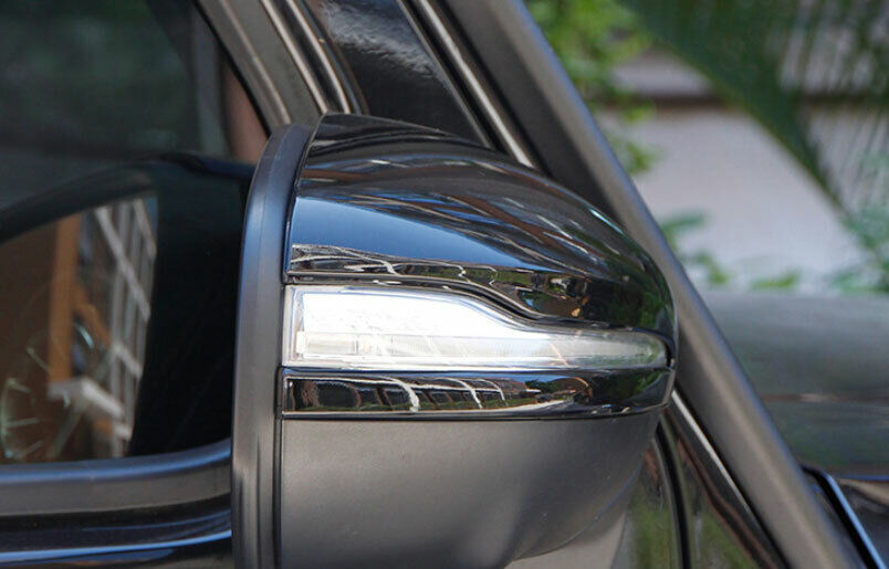 for Benz 2020-2022 GLE GLS Gloss Black Rear View Side Mirror Cover Cap Deco Trim