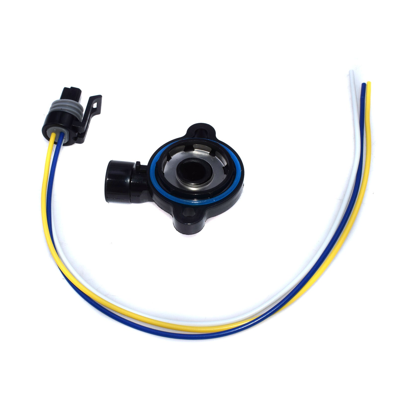 Throttle position sensor with tail wire, compatible with GM for Isuzu for Pontiac 17106809, brand new. n