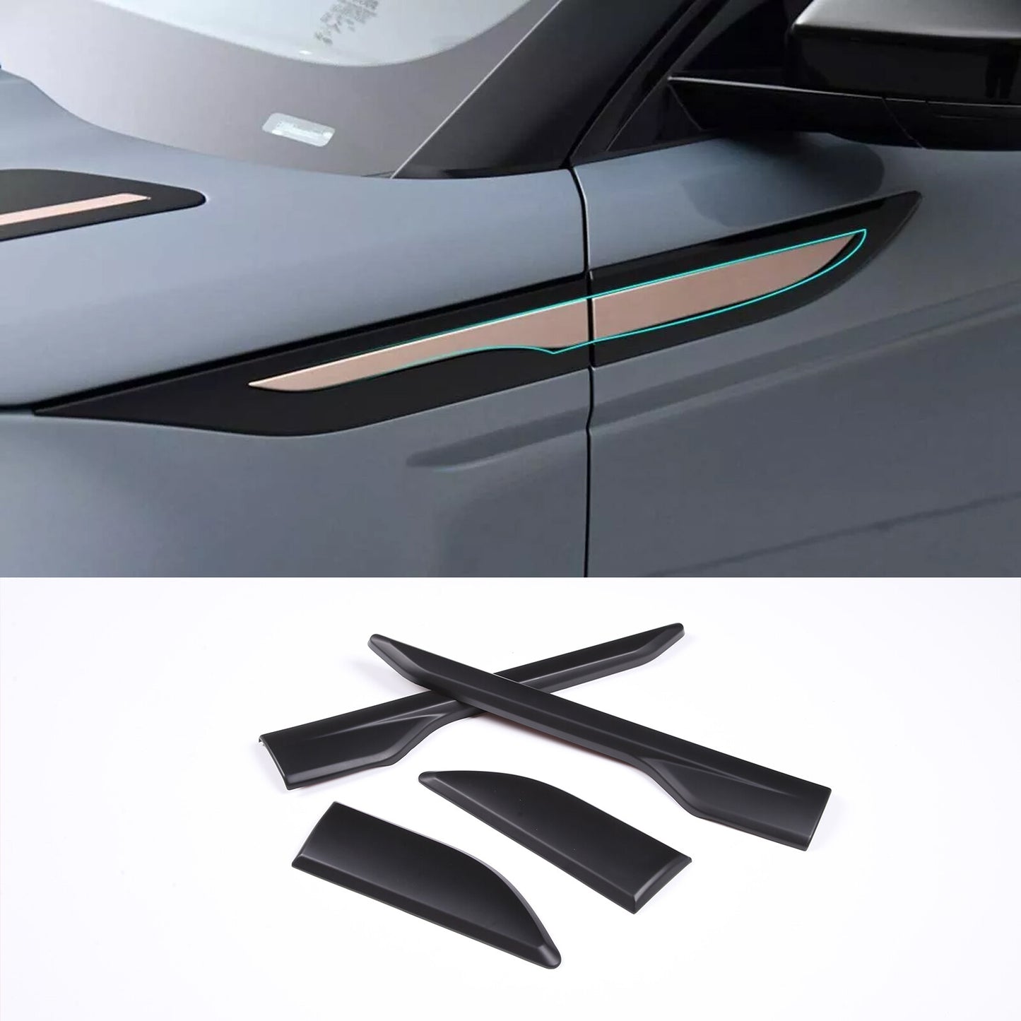Fender side vent cover trim for Land Rover for Range Rover Evoque L551 2019-2022 n