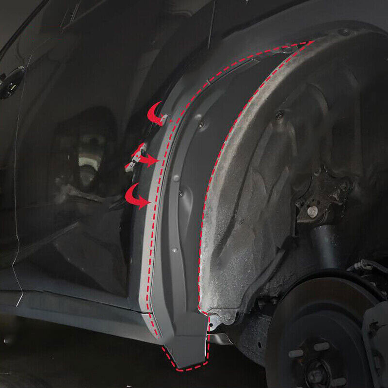 for Lexus RX 2016-22 Rear wheel lining mudguard Mud Flap fender Splash Guard 2Pc