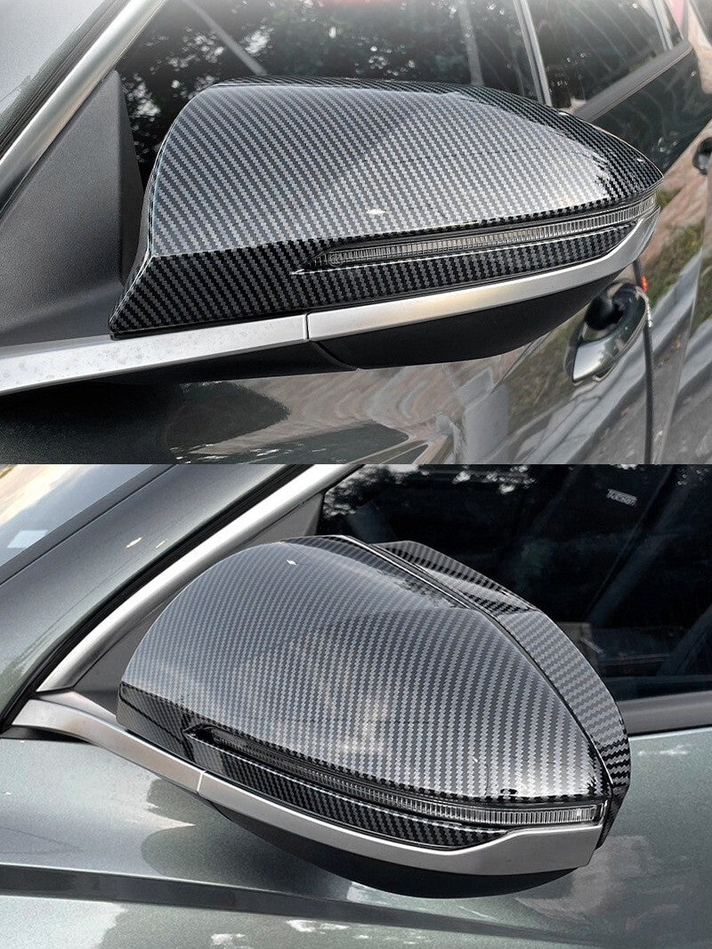 For 2021-2024 for Hyundai for Tucson Side View Mirror Cover Carbon Fiber Car Accessories