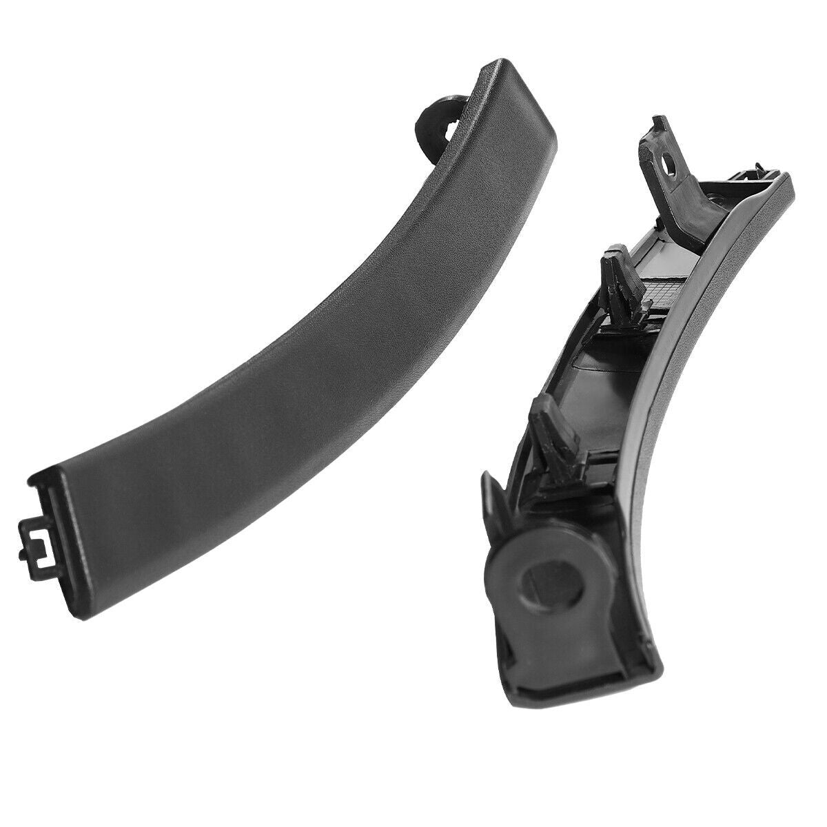 2-Piece Molded Front Bumper Left + Right Trim for Honda CR-V 2007-2011 Black Car n