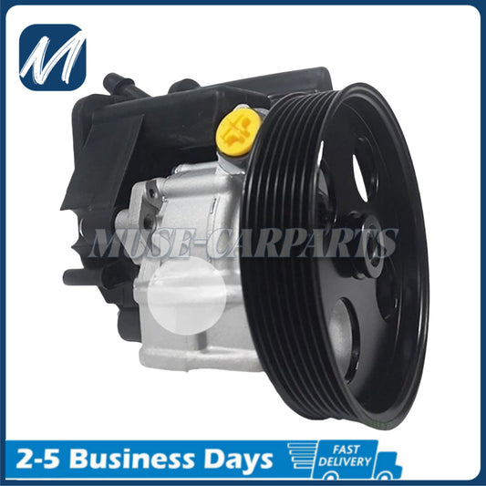 Fits for Mercedes C-Class W203 CL203 C230 Power Steering Pump w/ Pulley & Reservoir Q