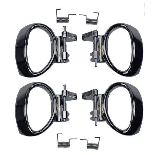 For 2006-2011 for Chevy HHR 4Pcs Interior Chrome Door Handle Front Rear Left Right