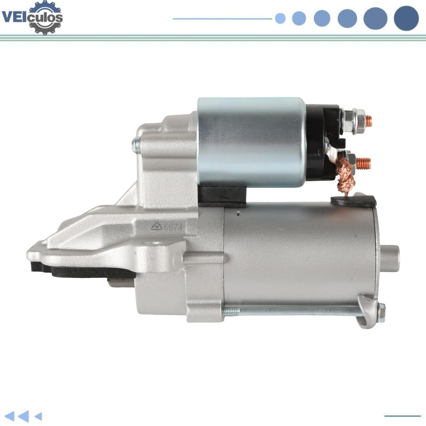 Starter Motor 6674 for Ford Escape Focus Transit for Mazda Tribute 2005-2010 SA963