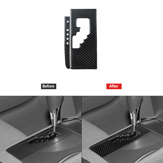 Red Carbon Fiber Center Storage Frame Cover Trim for Tiguan 2013-2017 v