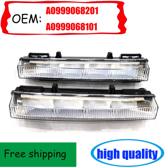1 pair of 0999068201+0999068101 LED daytime running lights suitable for MERCEDES W166 W204 - n
