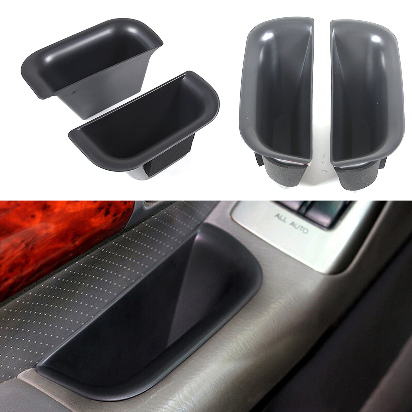 Gloss Black Door Handle Cover Trim for Range Rover Sport 2010 - 2013- v