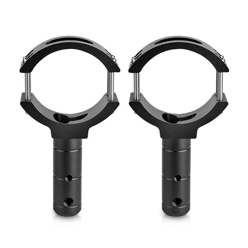 2pcs Motorcycle Headlight Fog Spot Light Lamp Mount Clamp Bracket 28-60mm